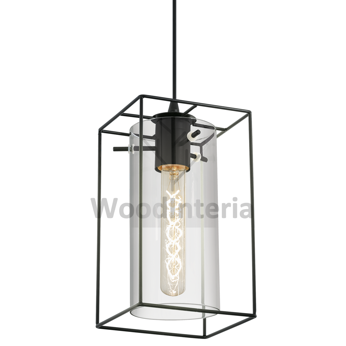 фото подвесной светильник air skeleton one в скандинавском интерьере лофт эко | WoodInteria