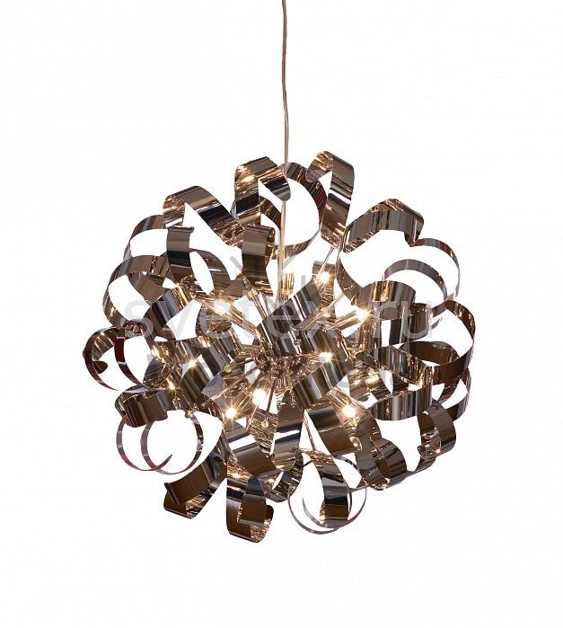 фото подвесной светильник copper serpentine pendant 12 в скандинавском интерьере лофт эко | WoodInteria