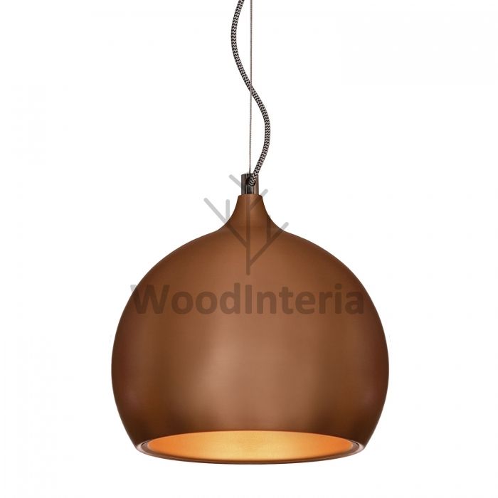 подвесной светильник loft bomb pendant copper в стиле лофт индастриал WoodInteria