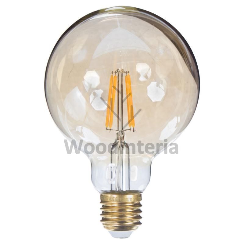 фото лампочка vintage edison bulb #3 led в скандинавском интерьере лофт эко | WoodInteria