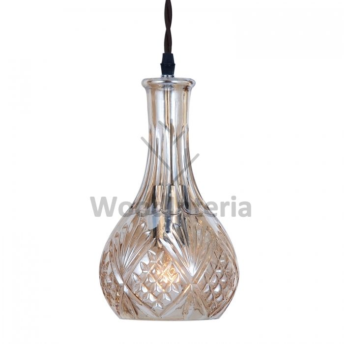 подвесной светильник crystal glass jug в стиле лофт индастриал WoodInteria