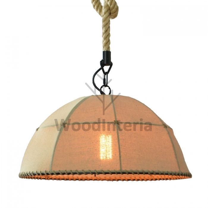 подвесной светильник hemp dome в стиле лофт индастриал WoodInteria