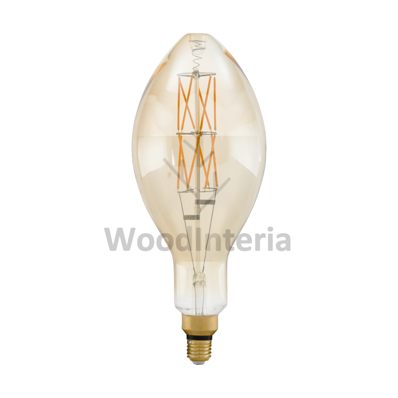 фото лампочка amber bulb #13 big size в скандинавском интерьере лофт эко | WoodInteria
