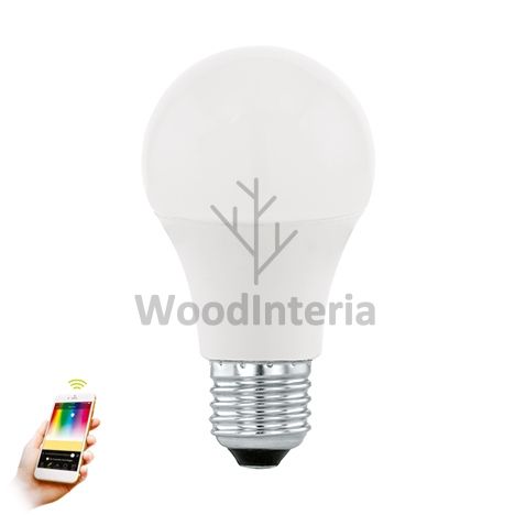 фото лампочка smart light rgb #6 led в скандинавском интерьере лофт эко | WoodInteria