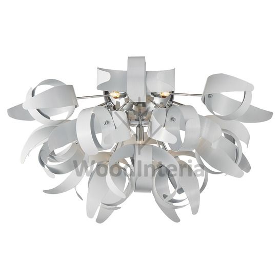 потолочный светильник industrial inflorescence white в стиле лофт индастриал WoodInteria