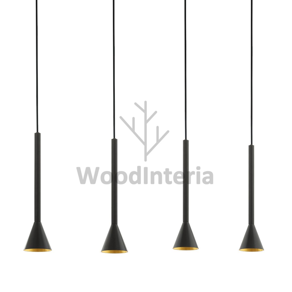 фото подвесной светильник tubes line в скандинавском интерьере лофт эко | WoodInteria
