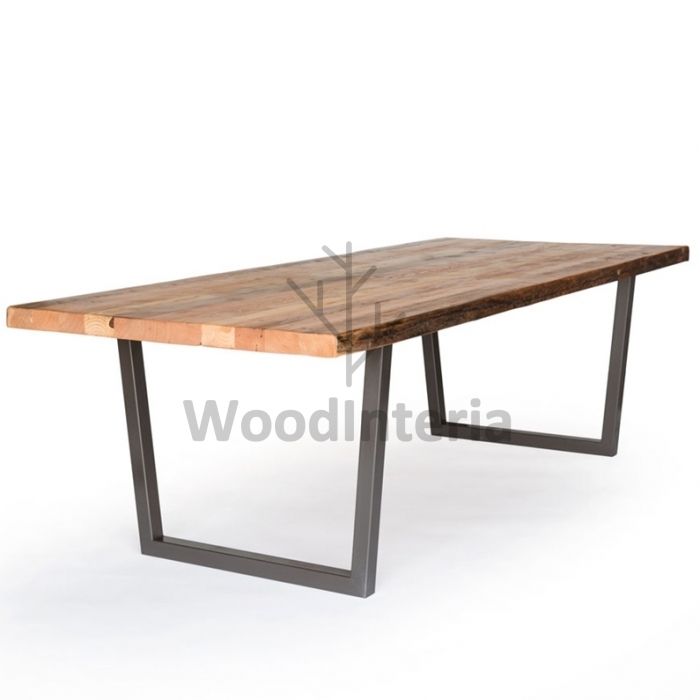 фото обеденный стол brooklyn dinning table в интерьере лофт эко | WoodInteria